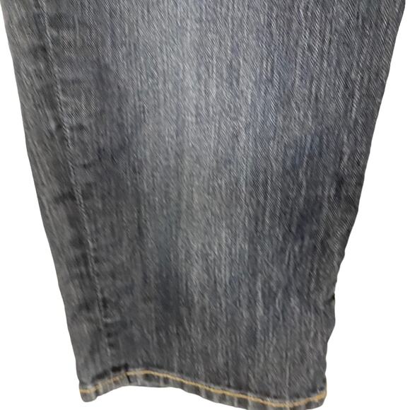 Paige Canyon Shorts Women's Bermuda Mid-Rise Medium Washed Denim Blue Size 27 - Picture 4 of 13